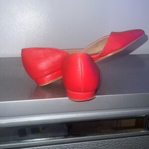 Women's Flat Red Shoes